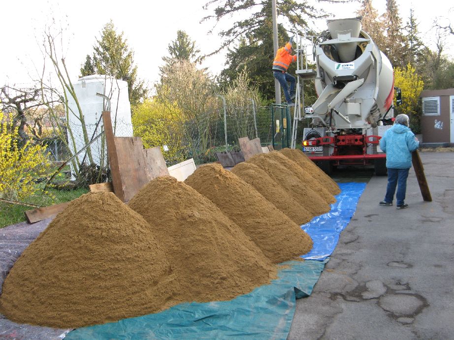 Wie unser Sandspielplatz entstand